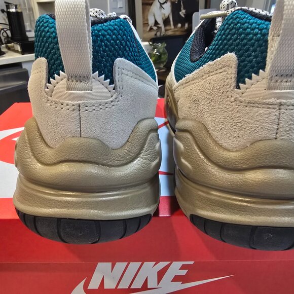 Nike Tech Hera Men's Shoes Size 10.5 FJ9532 110 LT Orewood Brown/Teal/Khaki NEW - Picture 7 of 14